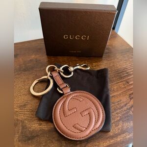 Gucci Soho Leather Keyring